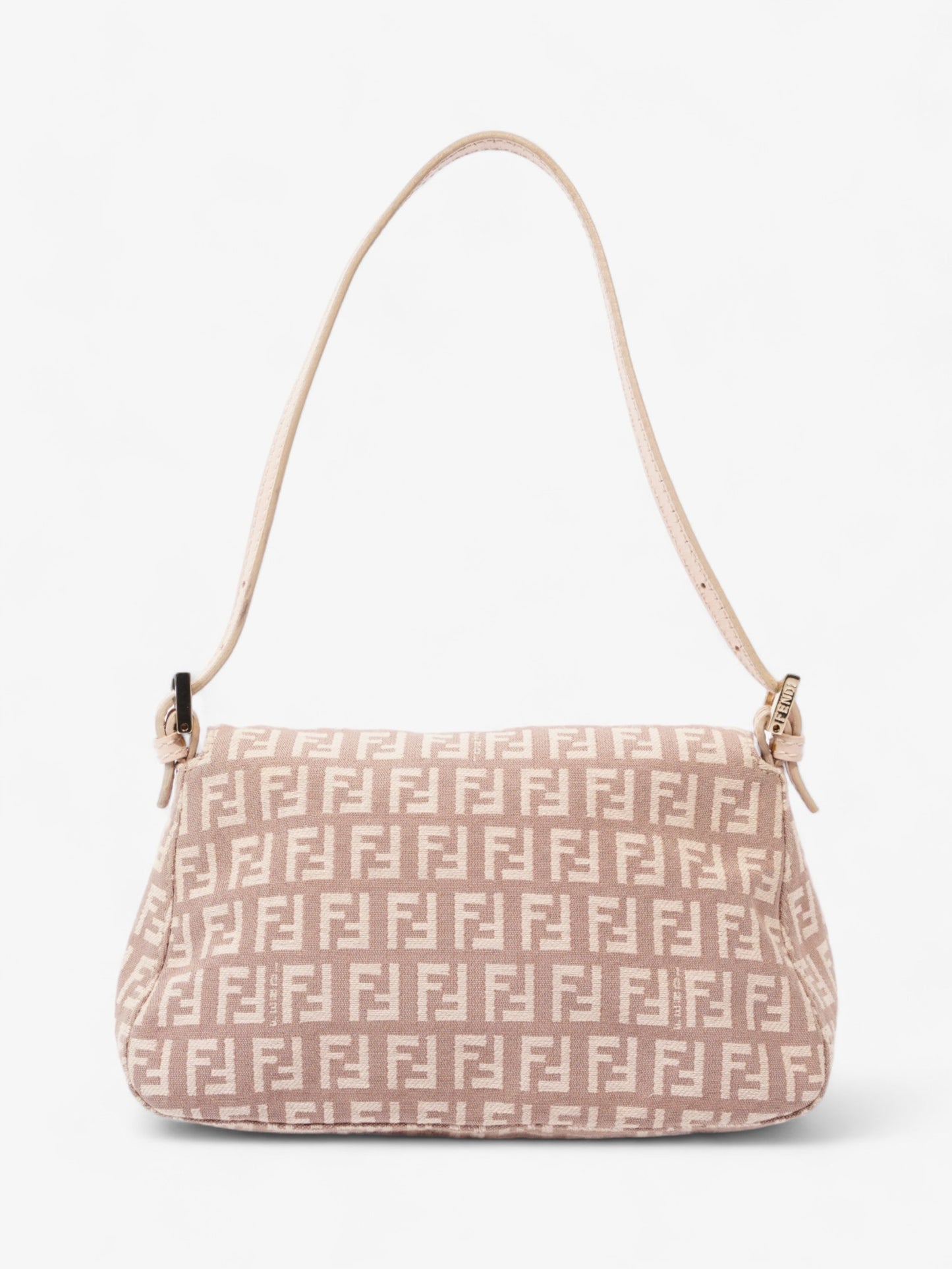 Fendi Mamma Baguette Pink Canvas