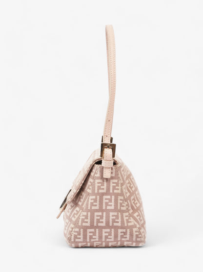 Fendi Mamma Baguette Pink Canvas