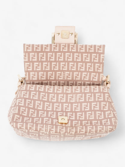 Fendi Mamma Baguette Pink Canvas