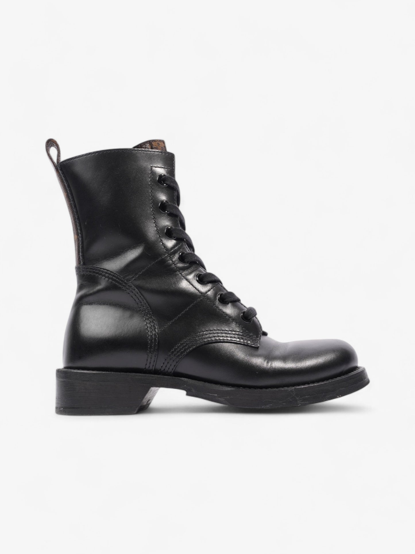Louis Vuitton Boots Black Leather EU 38 UK 5