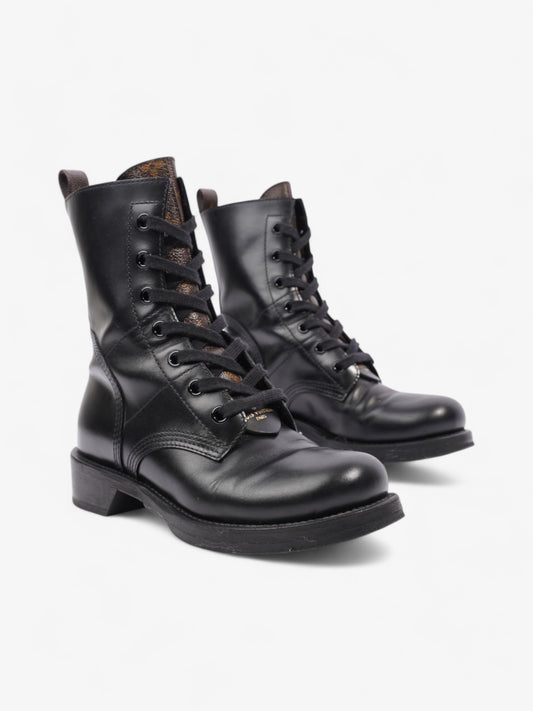 Louis Vuitton Boots Black Leather EU 38 UK 5