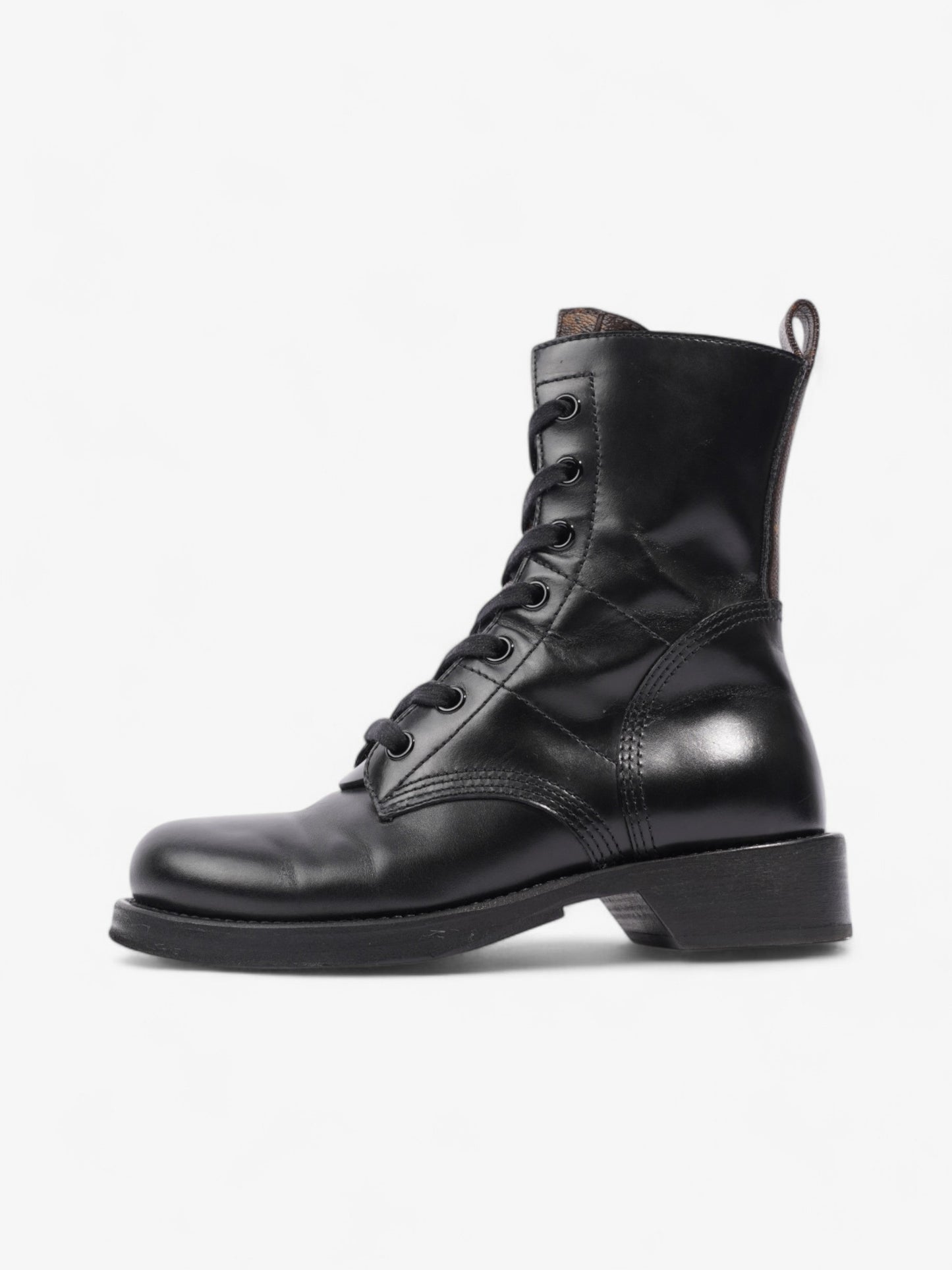 Louis Vuitton Boots Black Leather EU 38 UK 5