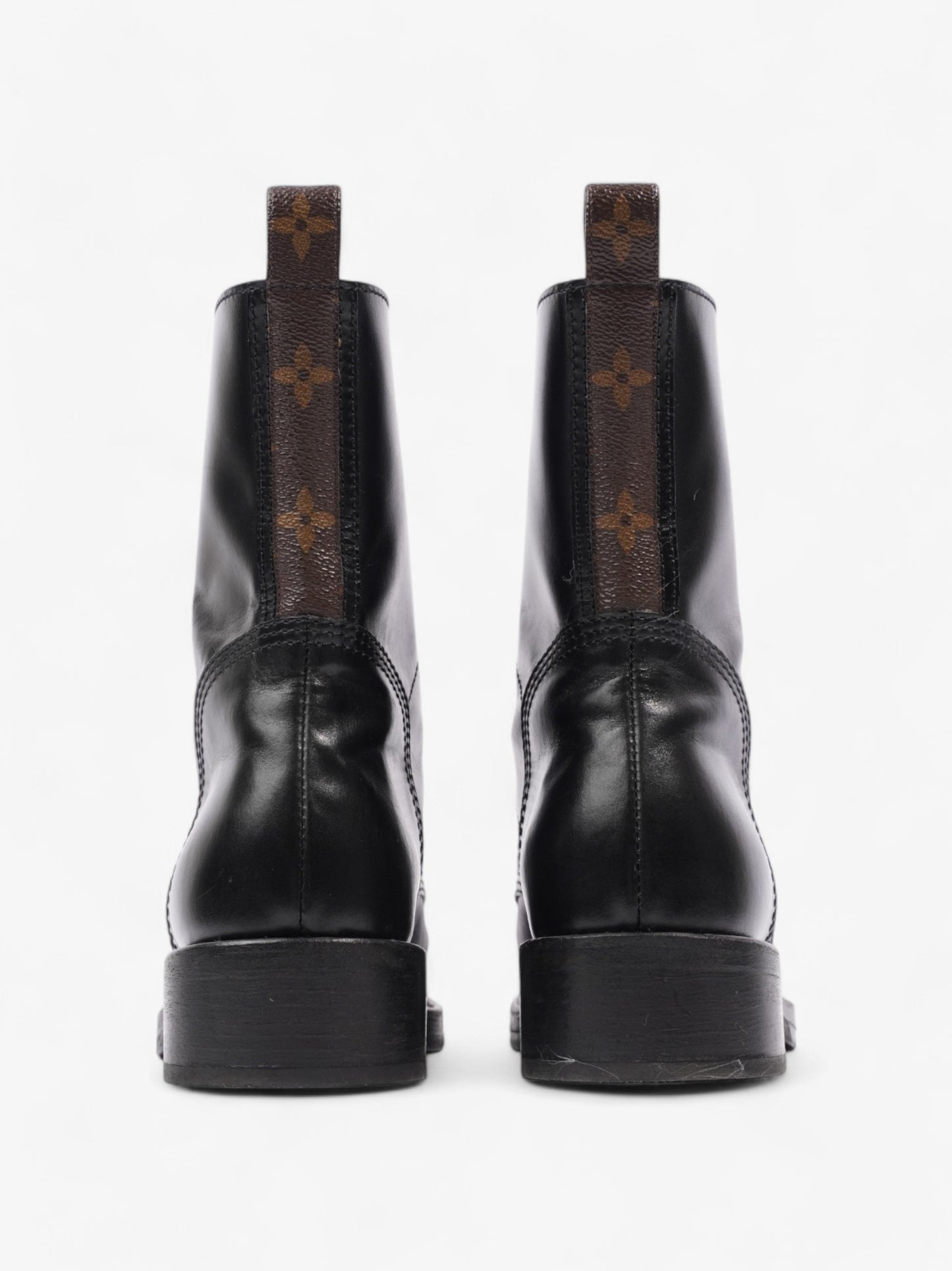 Louis Vuitton Boots Black Leather EU 38 UK 5