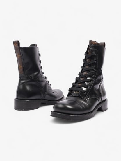 Louis Vuitton Boots Black Leather EU 38 UK 5