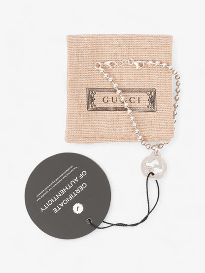 Gucci Interlocking G Bracelet Silver Silver Sterling 17