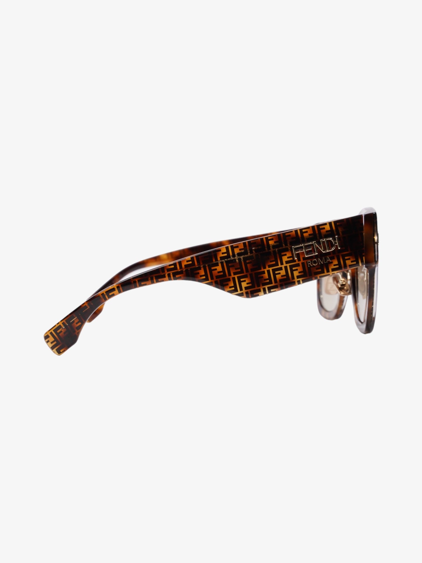 Fendi Roma Square Sunglasses Tortoise  Acetate 150mm