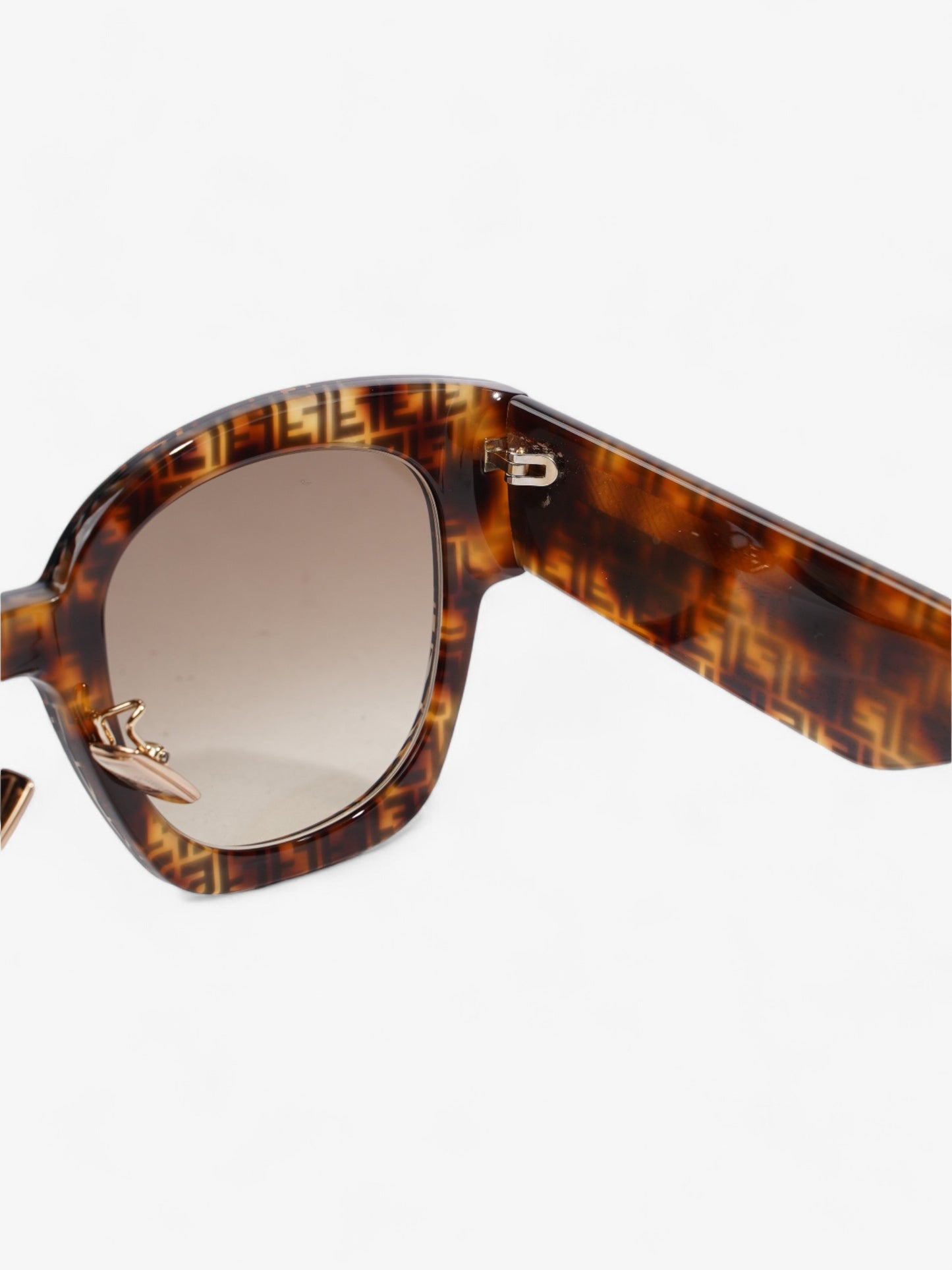 Fendi Roma Square Sunglasses Tortoise  Acetate 150mm