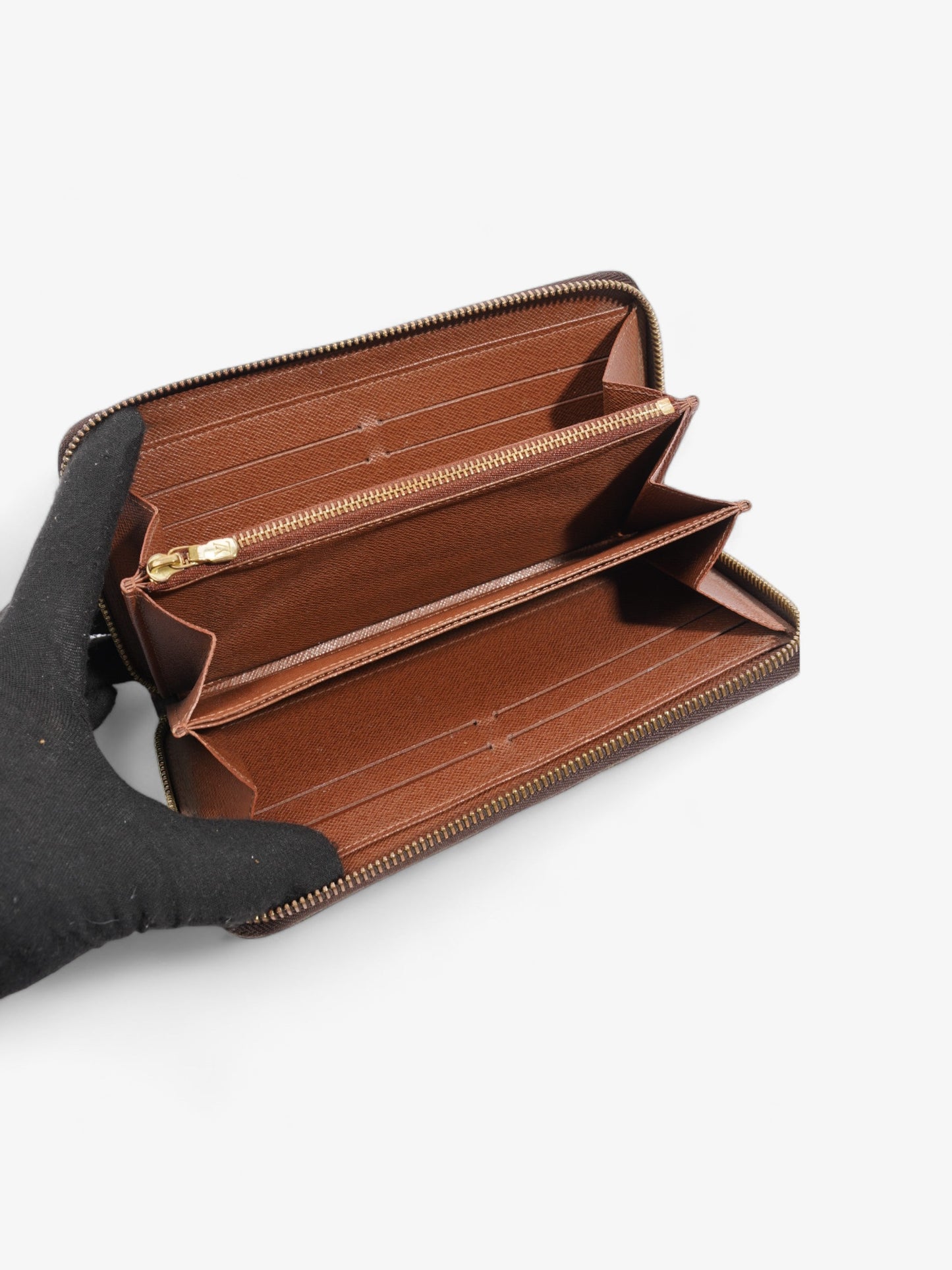 Louis Vuitton Zippy Wallet Monogram Coated Canvas
