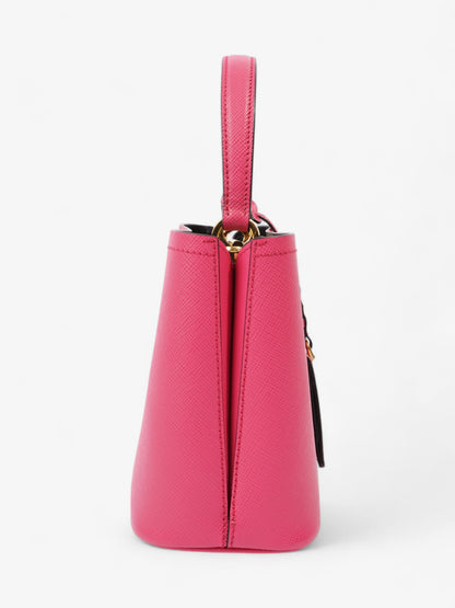 Prada Pannier Hot Pink Saffiano Leather Small
