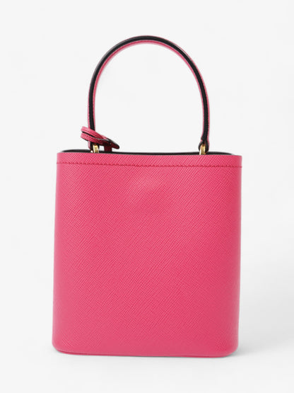 Prada Pannier Hot Pink Saffiano Leather Small