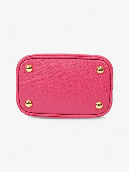 Prada Pannier Hot Pink Saffiano Leather Small