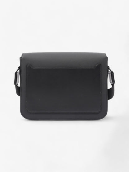 Burberry TB Alfred Black Grained Leather