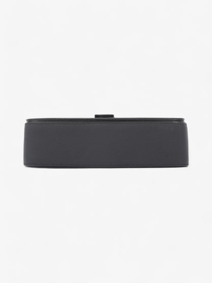 Burberry TB Alfred Black Grained Leather