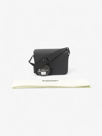 Burberry TB Alfred Black Grained Leather
