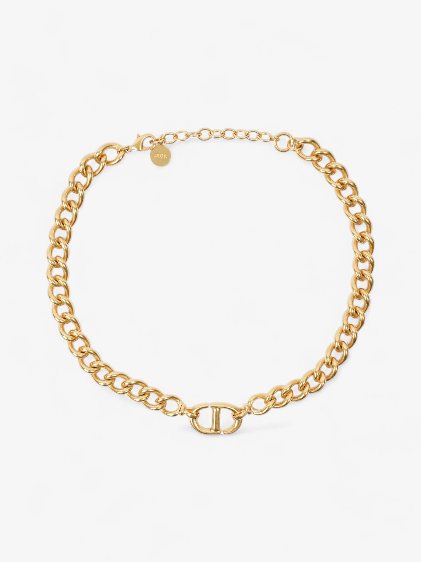 Christian Dior 30 Montaigne Choker Gold Base Metal