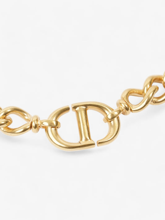 Christian Dior 30 Montaigne Choker Gold Base Metal