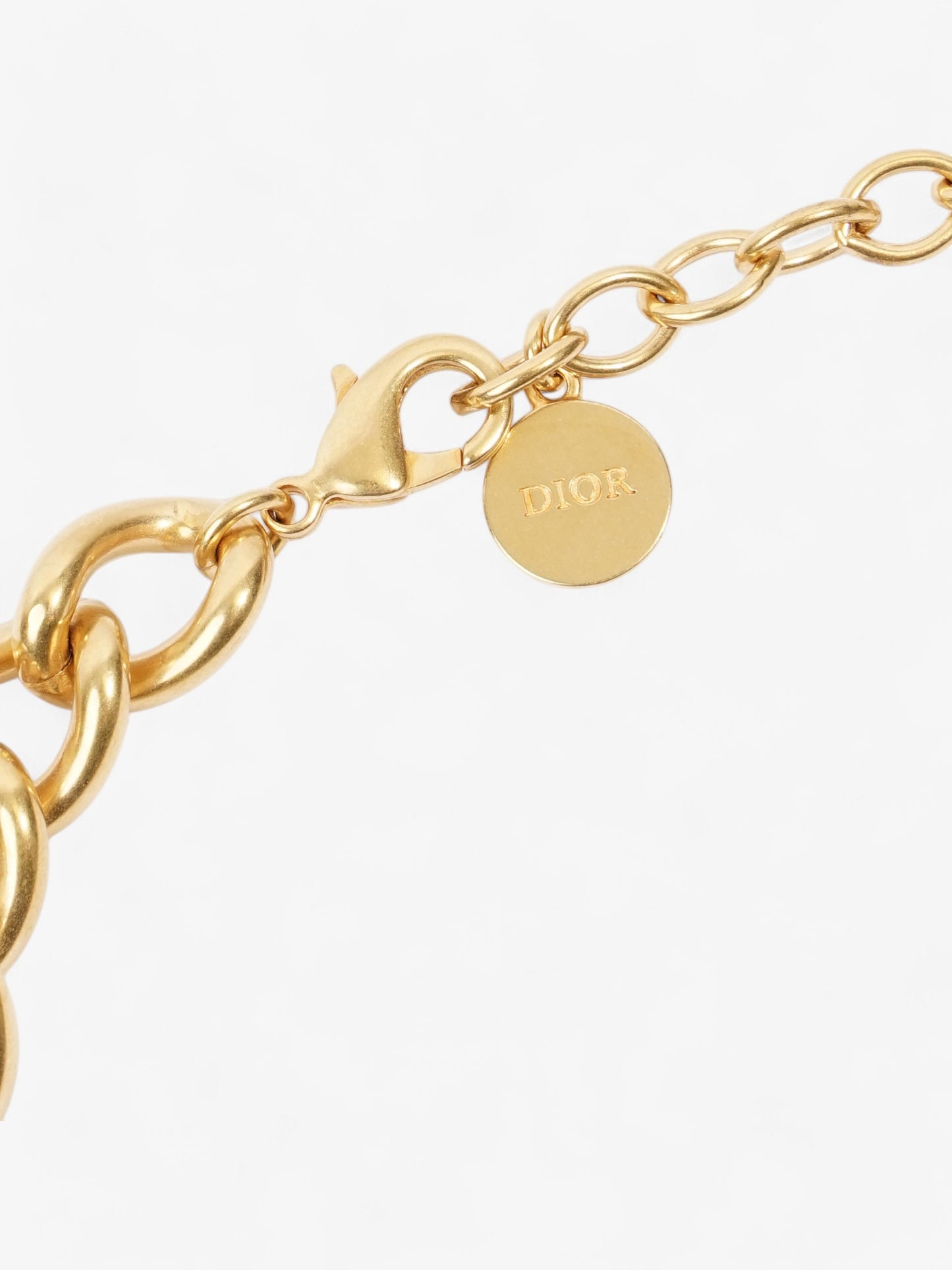 Christian Dior 30 Montaigne Choker Gold Base Metal