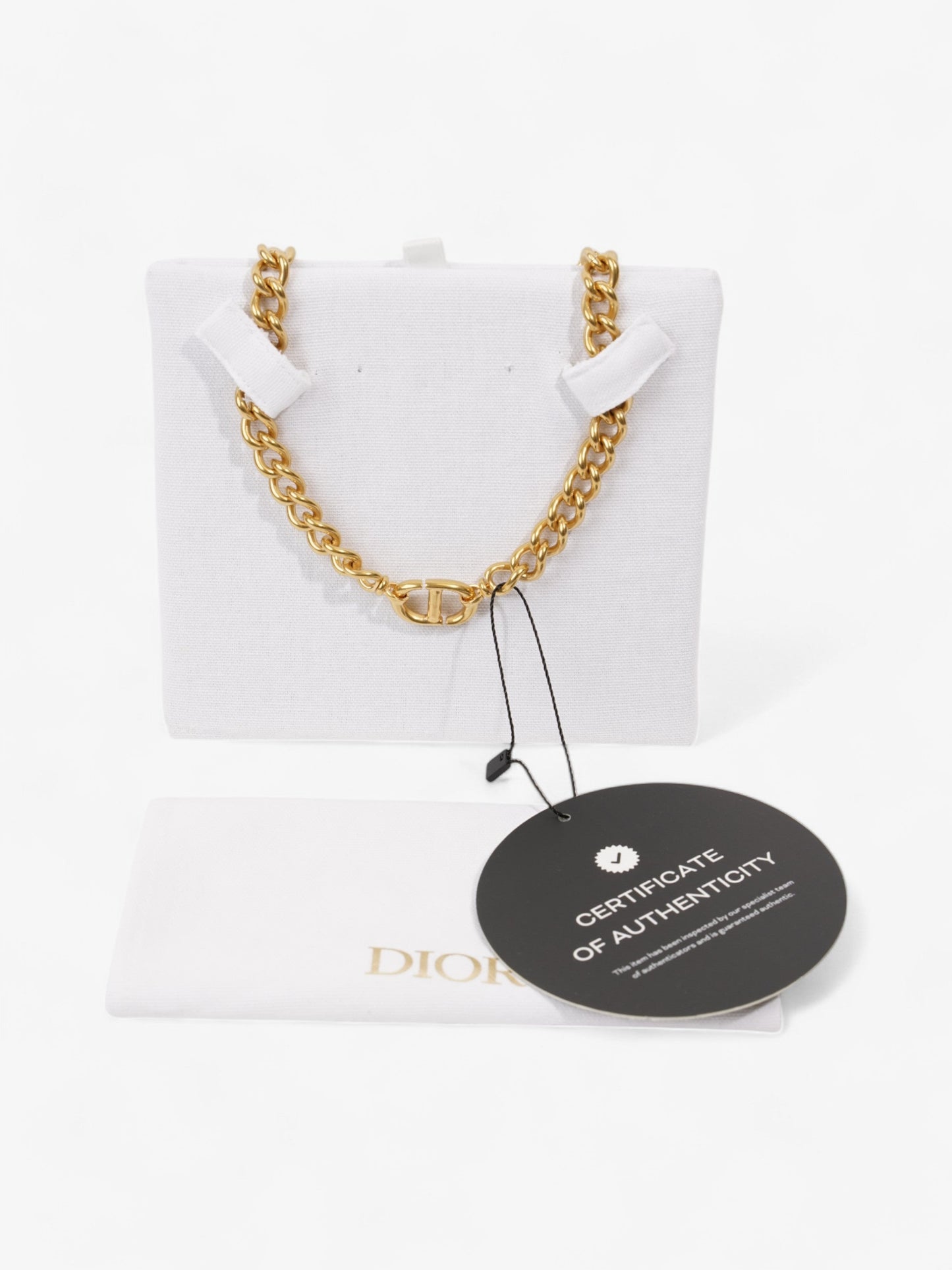 Christian Dior 30 Montaigne Choker Gold Base Metal