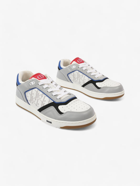 Christian Dior B27 White / Blue / Red Calfskin Leather EU 41.5 UK 7.5
