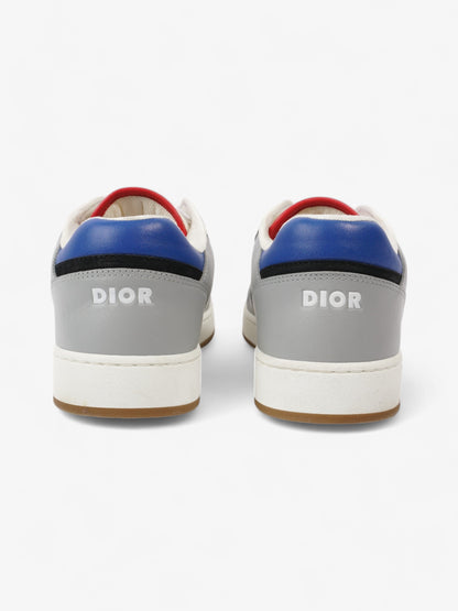 Christian Dior B27 White / Blue / Red Calfskin Leather EU 41.5 UK 7.5