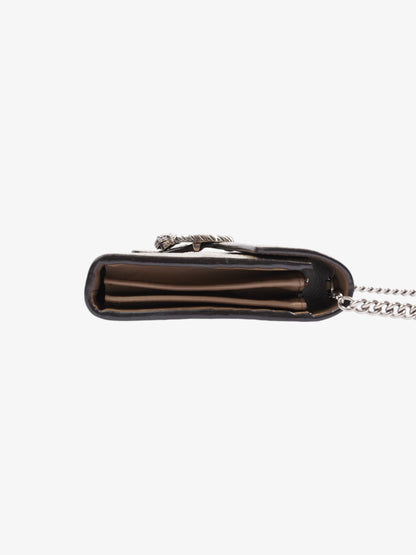 Gucci Dionysus Chain Wallet GG Supreme Coated Canvas