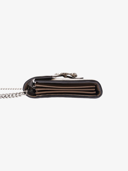 Gucci Dionysus Chain Wallet GG Supreme Coated Canvas