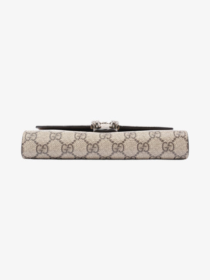 Gucci Dionysus Chain Wallet GG Supreme Coated Canvas