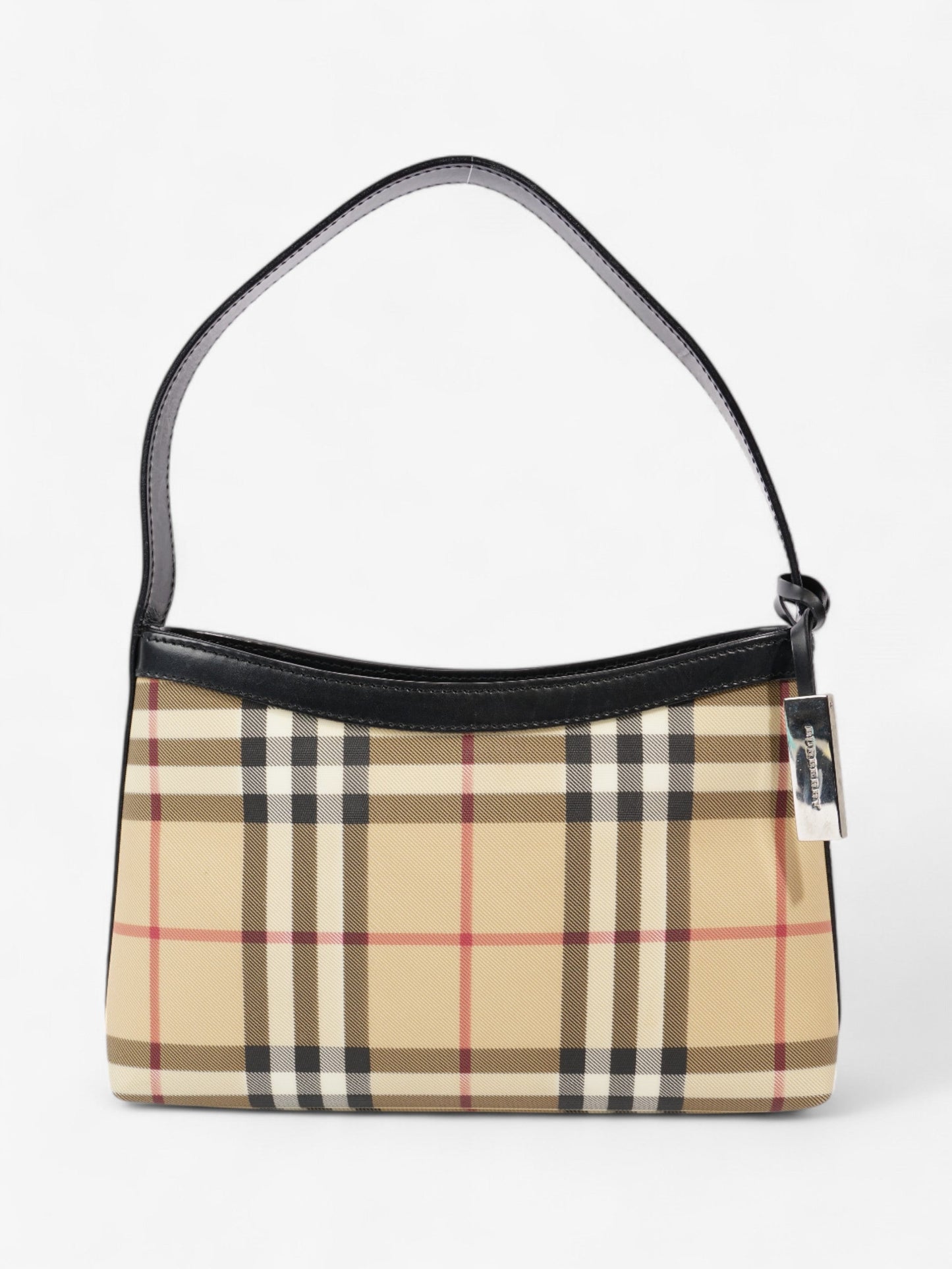 Burberry Check Shoulder Bag Nova Check Canvas