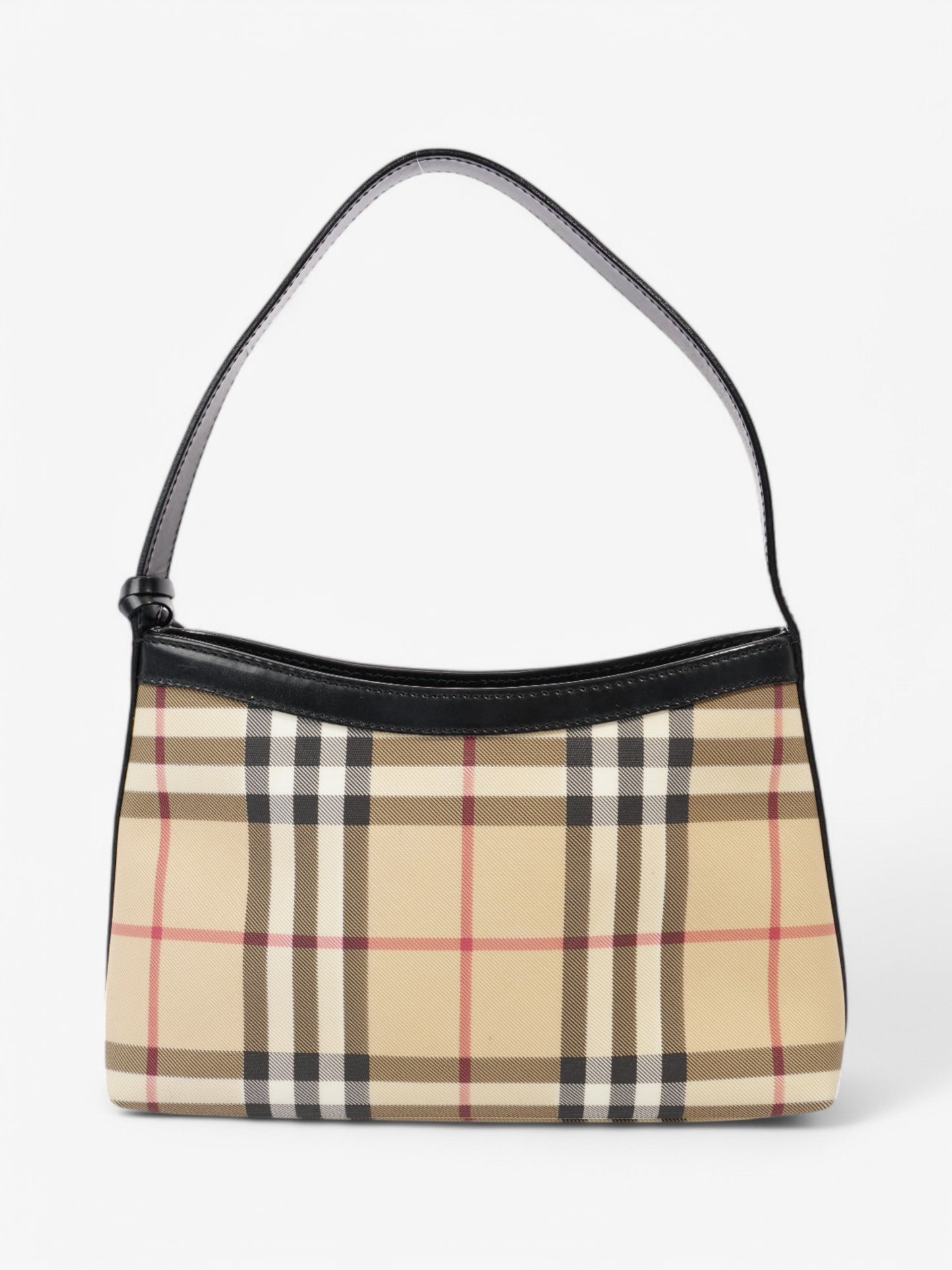 Burberry Check Shoulder Bag Nova Check Canvas