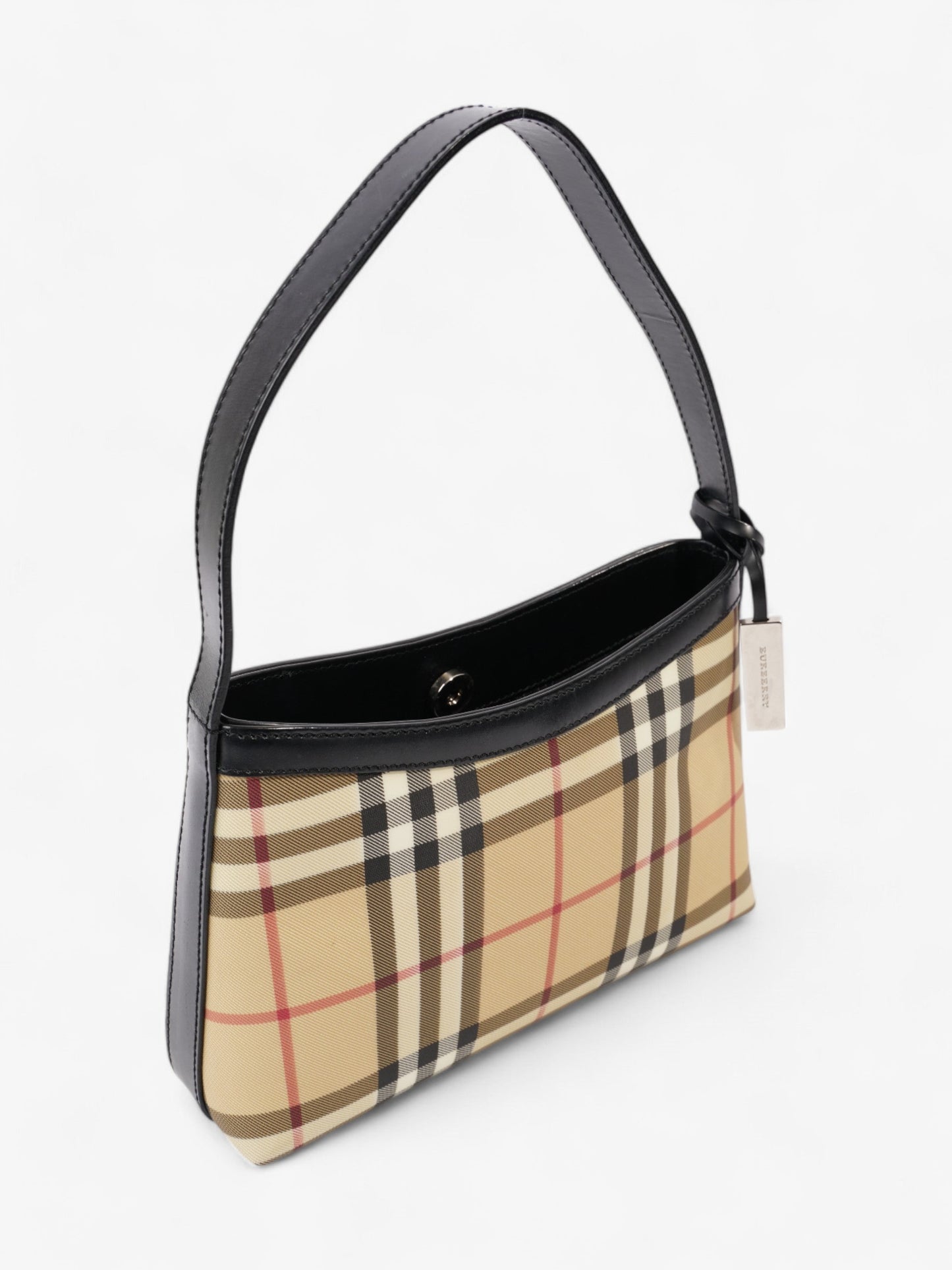 Burberry Check Shoulder Bag Nova Check Canvas