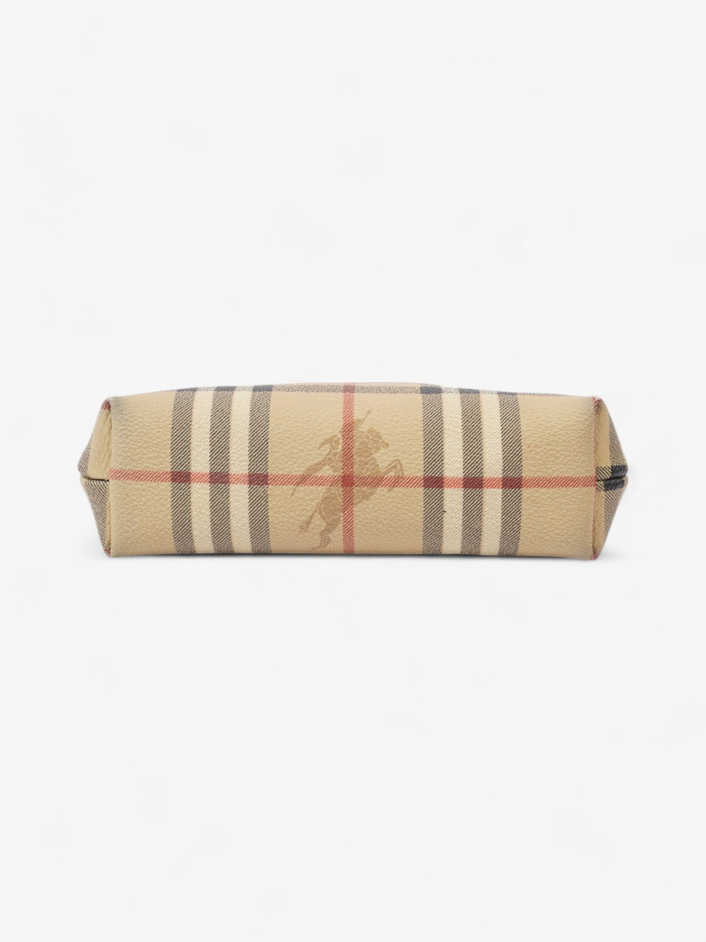 Burberry Check Travel Pouch Vintage Check Canvas Small