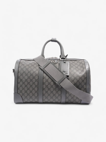 Gucci Ophidia Duffle Bag GG Supreme / Grey Coated Canvas Large