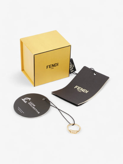 Fendi O'Lock Ring Gold Base Metal Medium (54mm)