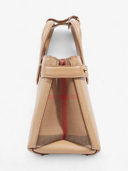 Burberry Baby Banner Camel Leather