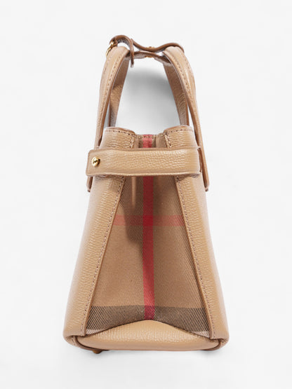 Burberry Baby Banner Camel Leather