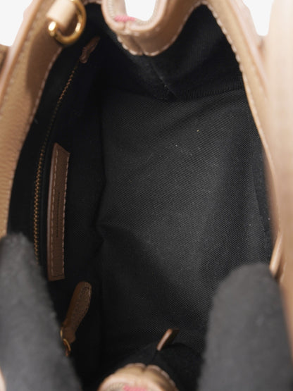 Burberry Baby Banner Camel Leather