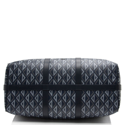 Dior CD Diamond Coated Canvas Lingot Duffle Bag (SHF-xwDGyq)