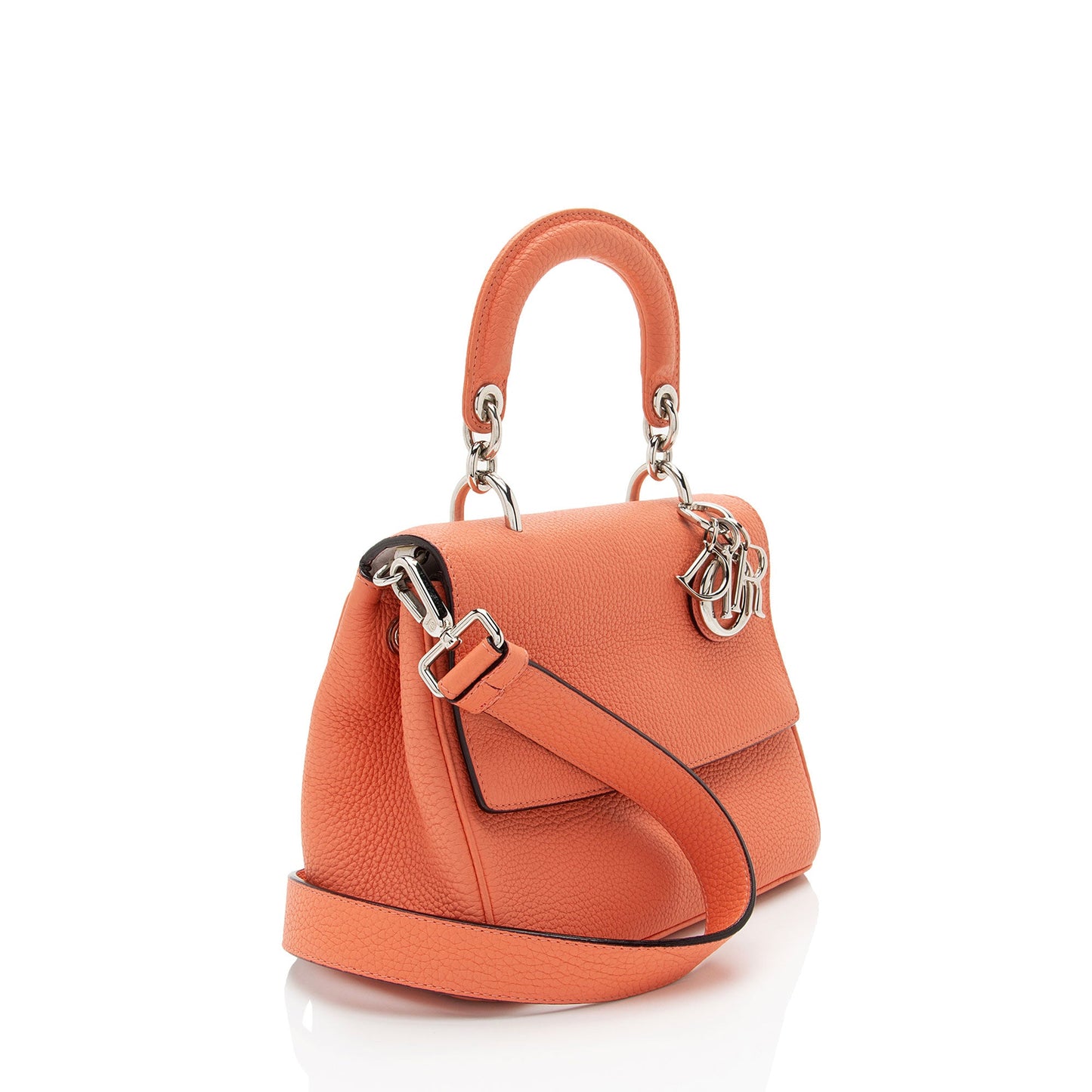 Dior Calfskin Be Dior Flap Mini Top Handle