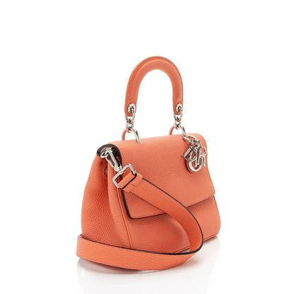 Dior Calfskin Be Dior Flap Mini Top Handle