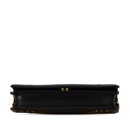 Dior Calfskin Studded Diorama Wallet on Chain (SHG-3HE9MF)