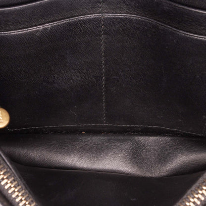 Dior Calfskin Studded Diorama Wallet on Chain