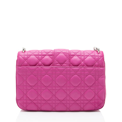 Dior Cannage Lambskin Miss Dior Promenade Medium Flap Bag