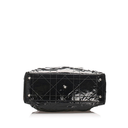 Dior Cannage Patent Leather Le Trente Shoulder Bag (SHG-13098)