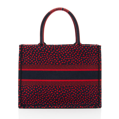 Dior Canvas I Love Paris Medium Book Tote (SHF-DwGsVQ)