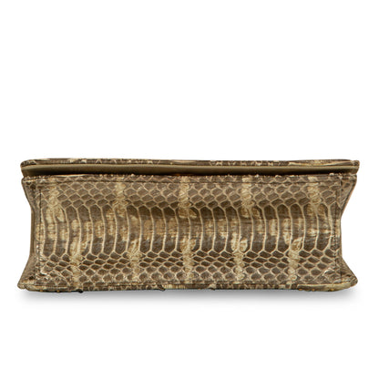 Christian Dior Small Studded Diorama - Python