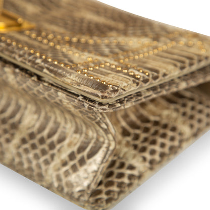 Christian Dior Small Studded Diorama - Python