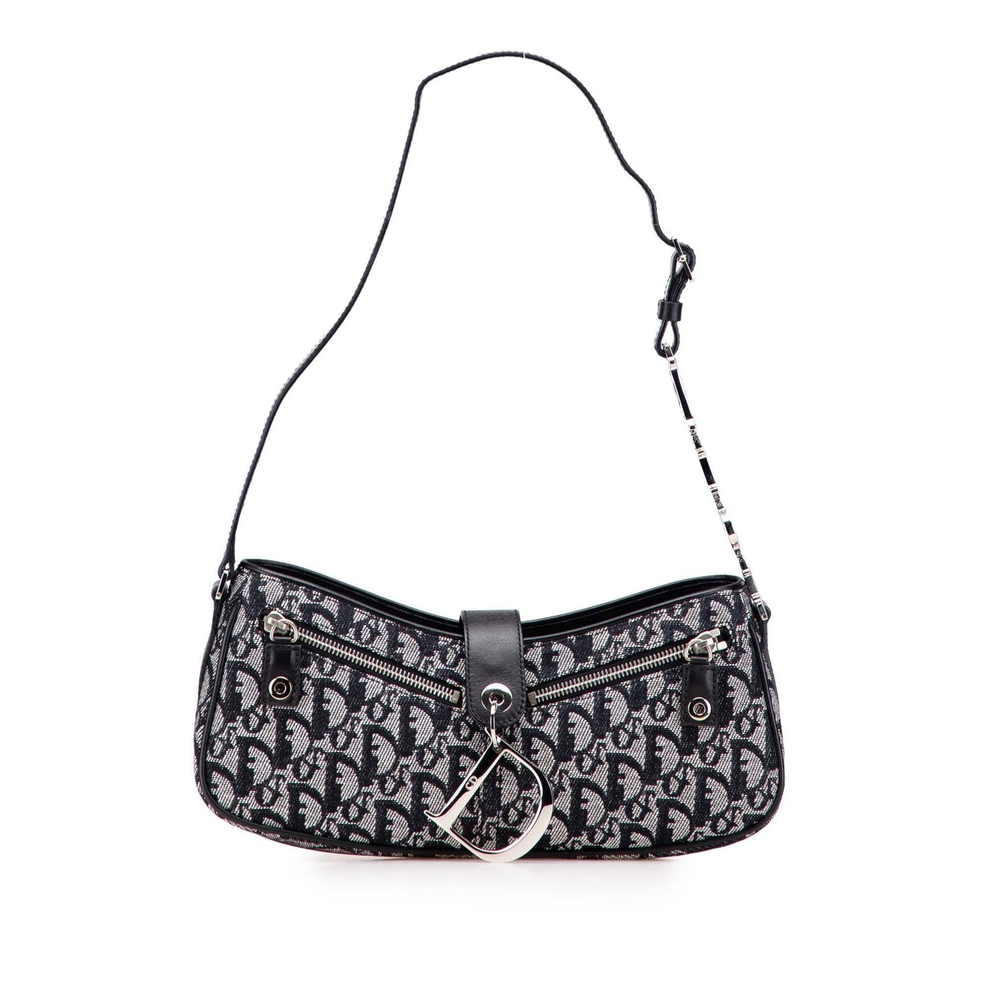 Dior Diorissimo Trotter Canvas Shoulder Bag