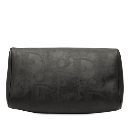 Dior Diorissimo Trotter Coated Canvas Boston Bag