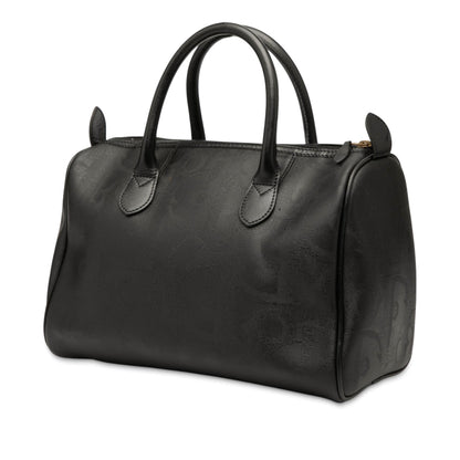 Dior Diorissimo Trotter Coated Canvas Boston Bag