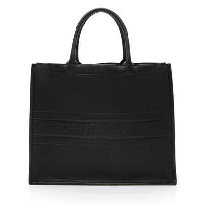 Dior Embossed Calfskin Large Book Tote (SHF-1Gnic2)